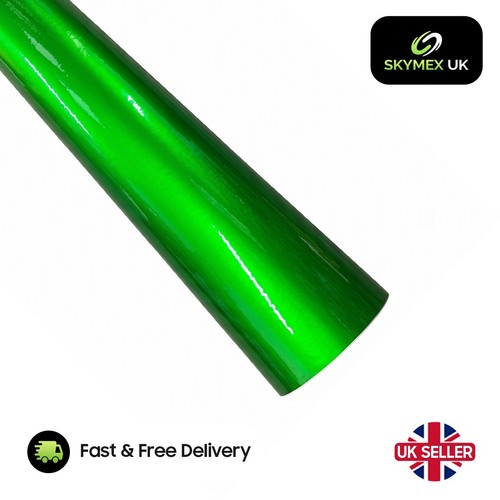 Supper metallic green car - metallic,