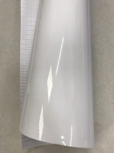 Satin white pearl vinyl - satin,