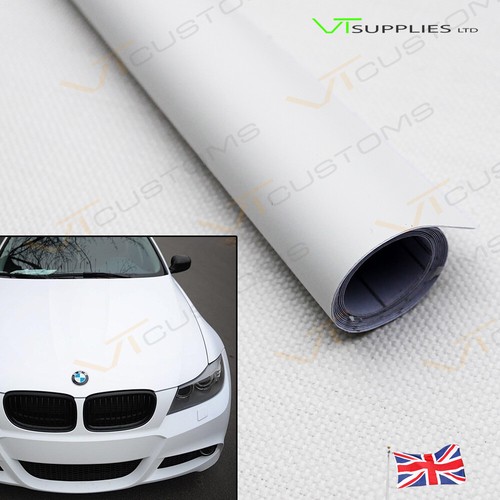 Matt white vinyl wrap - vinyl, car