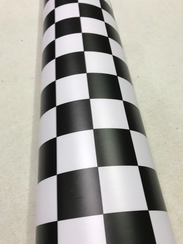 Check chequered matt - matt, vinyl